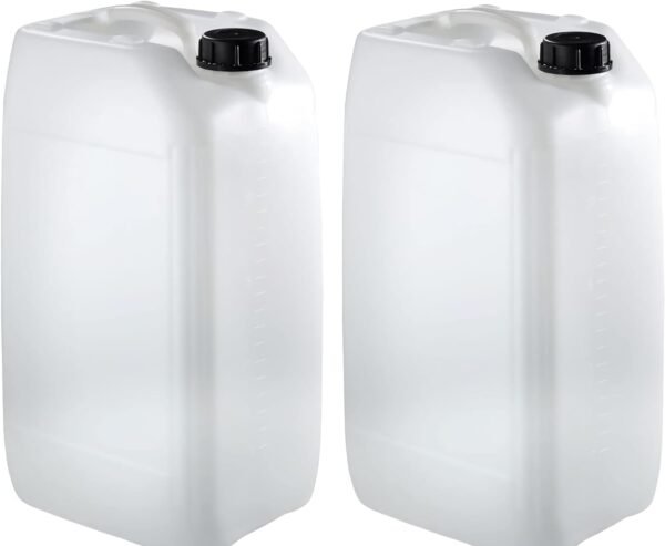 25L Litre Water Storage Container, Jerrican, Drum, Jerry Can x 2